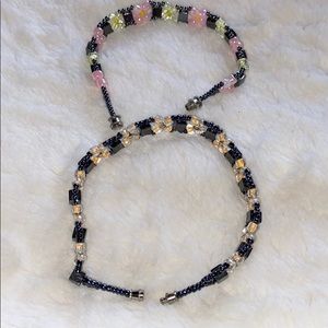 2 handcrafted bracelets